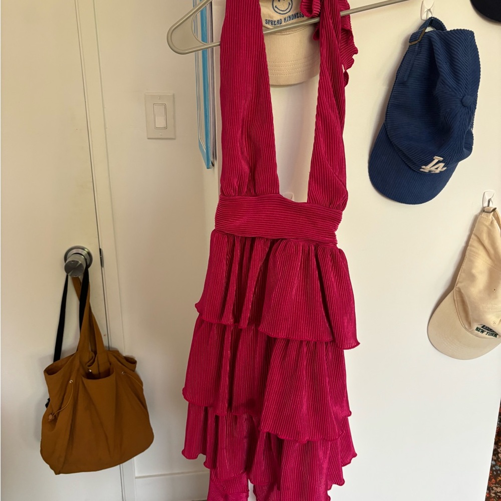 Lucy in the Sky Pink Layered Dress